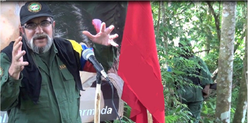 Timoleón Jiménez, comandante del Estado Mayor Central de las FARC-EP. Foto archivo.