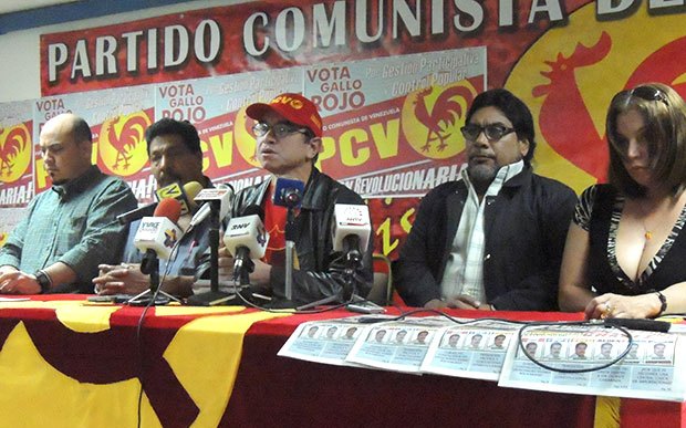 Buró Político del Partido Comunista de Venezuela (PCV)