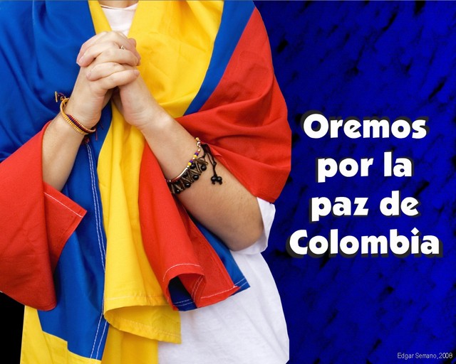 Oremos paz en colombia