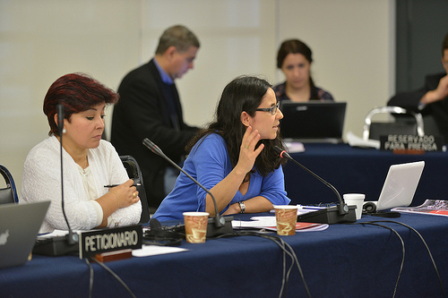 Audiencia: Denuncias de ejecuciones extrajudiciales en Colombia. Foto: : Comisión Interamericana de Derechos Humanos via photopin cc