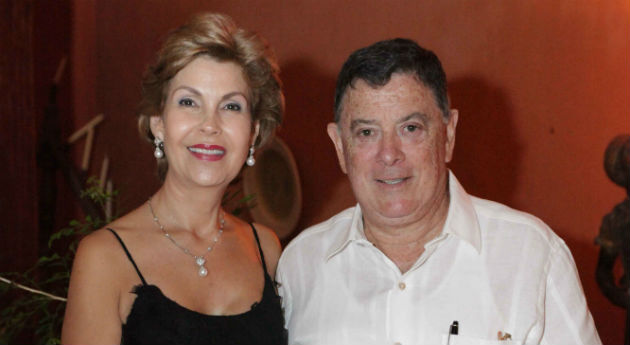 Piedad Zuccardi y Juan José García.