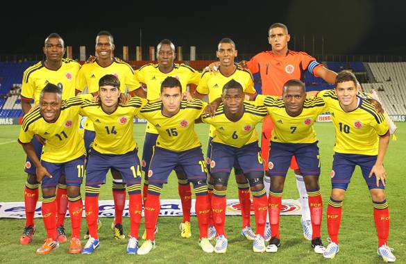 Esta es la Selección Colombia Sub- 20 que clasificó al Mundial de Turquía 2013.